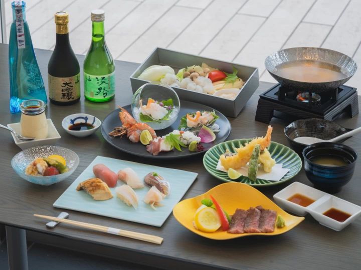 旬の食材をつかったメニュー