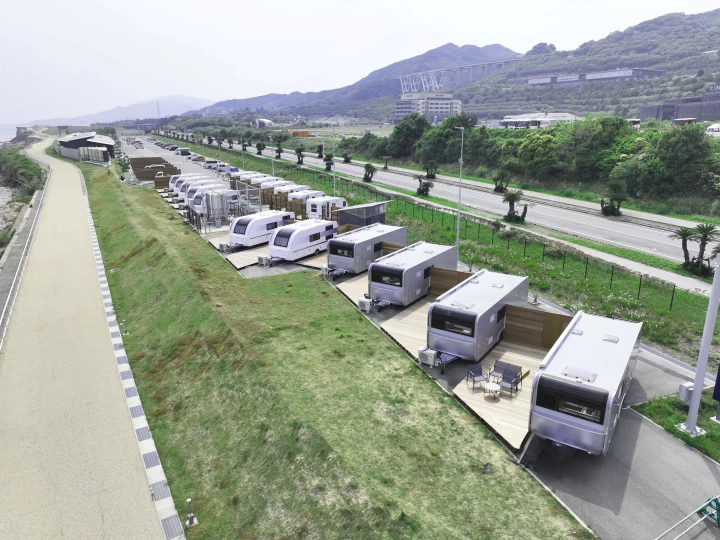 TRAILER PARKエリア全景