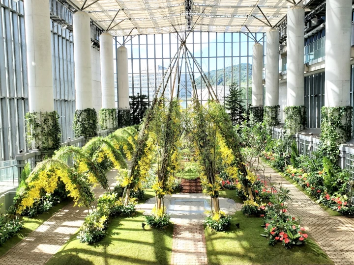 日本最大級の温室植物館「あわじグリーン館」