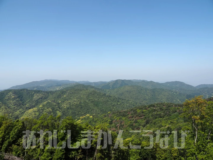 柏原山 南展望台の眺望