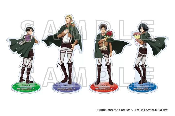 「アクリルスタンド（全4種）」