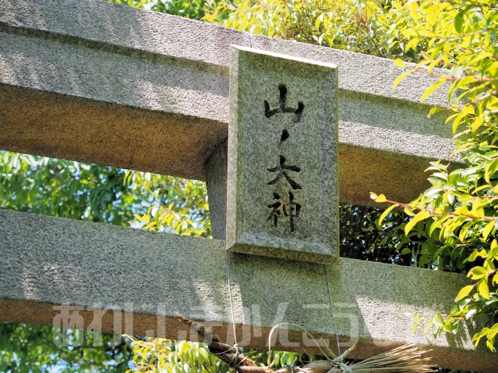 山ノ大神社の鳥居