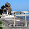 【おじんば磯】淡路島西海岸の巨石・海・鳥居のコラボが素晴らしい絶景スポット