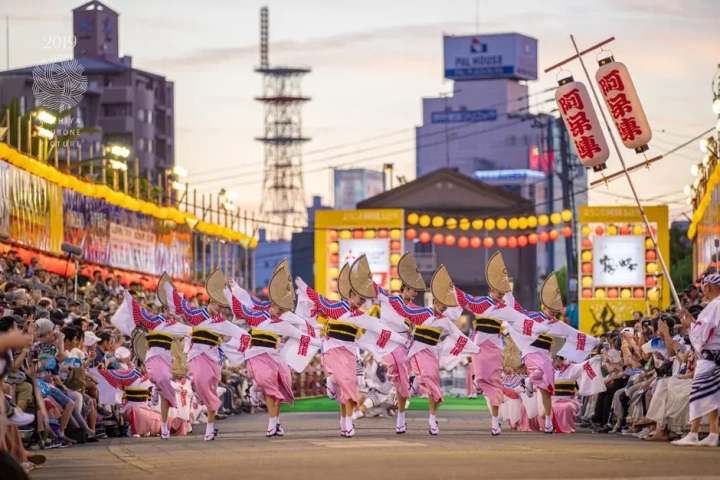 阿呆連による「阿波踊り」も披露