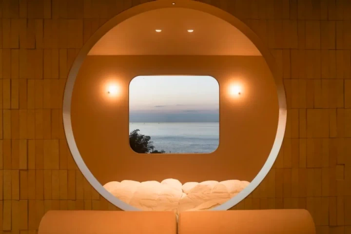 Gold MOON：月をモチーフとしたプライベートサウナ付きの客室