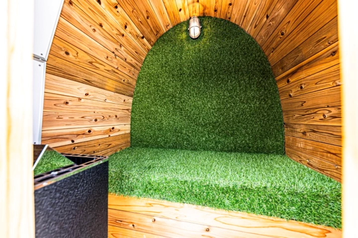 セルフロウリュも楽しめます