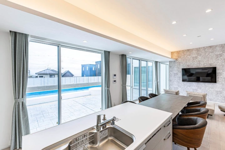 充実のキッチン設備