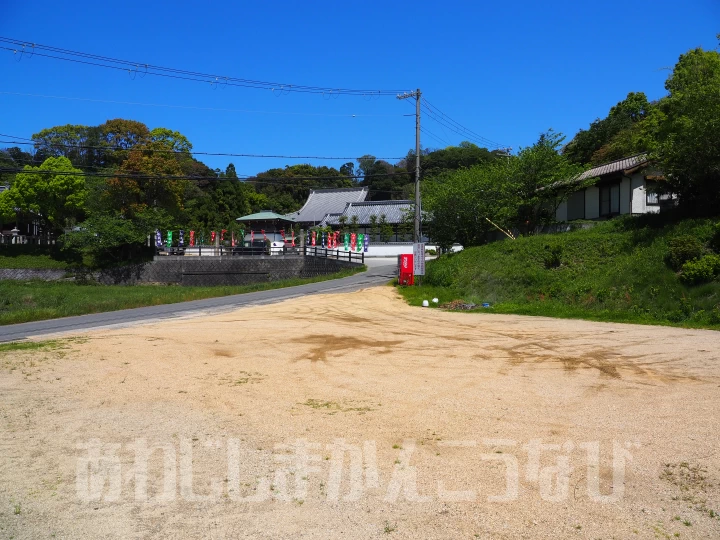 智禅寺の駐車場