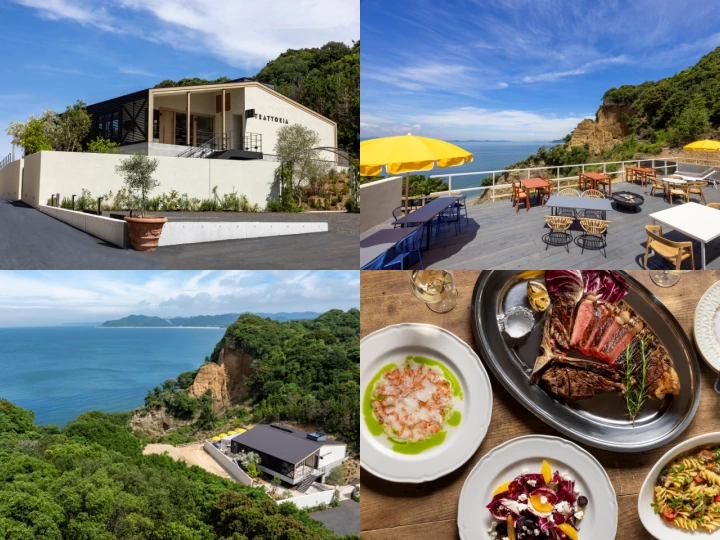 淡路島最南端に崖上の絶景レストラン「TRATTORIA amarancia(アマランチャ)」オープン